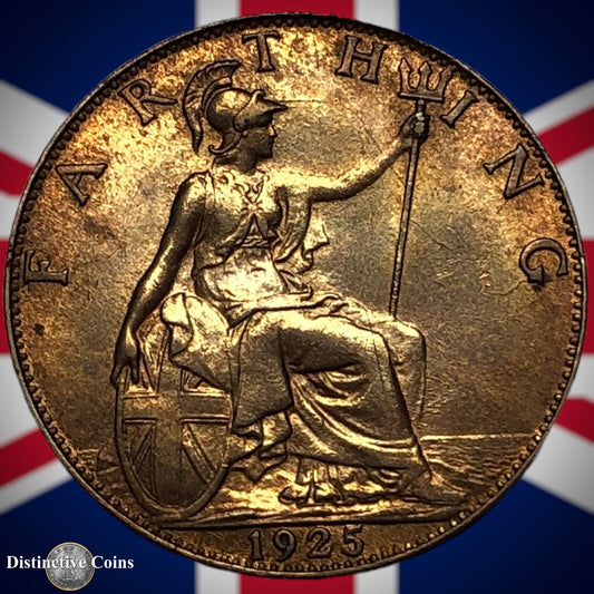 Great Britain 1925 Farthing 1/4d GB4827