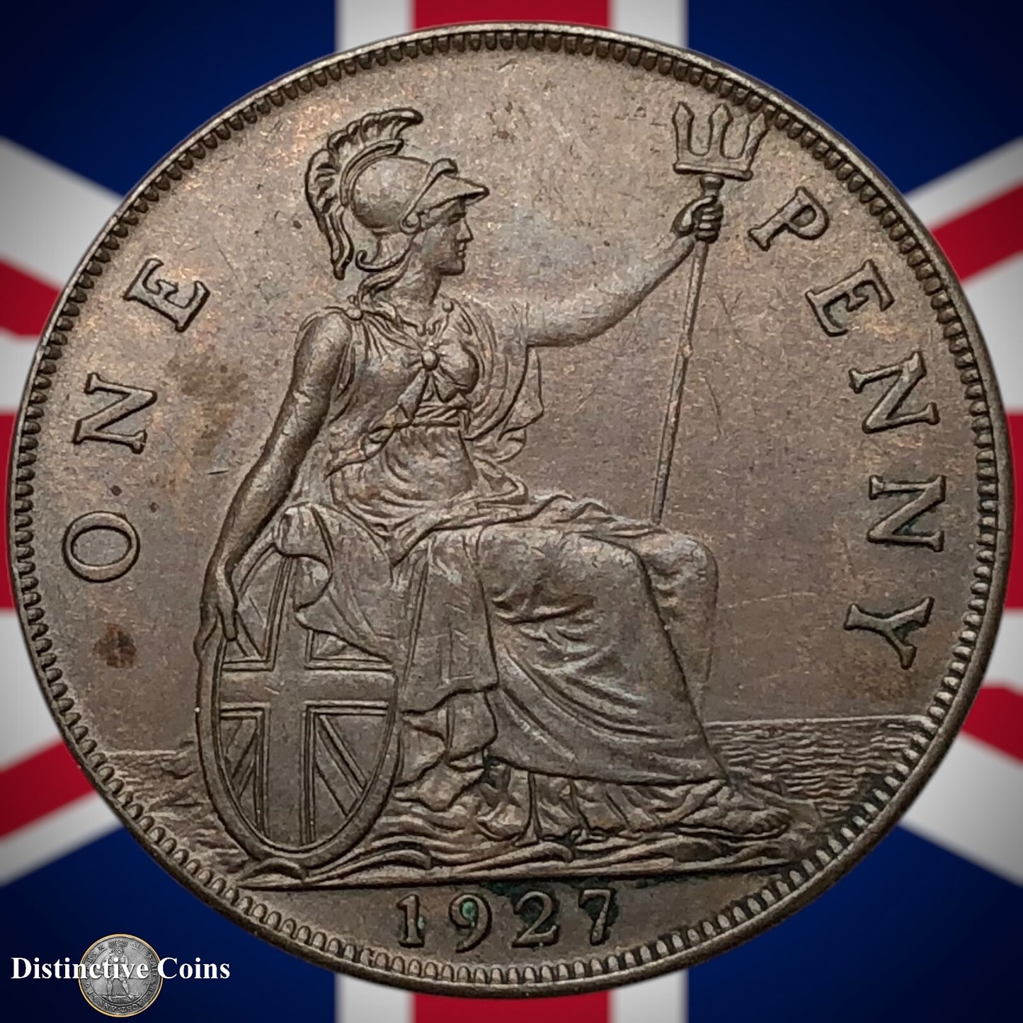 Great Britain 1927 Penny 1d GB7038