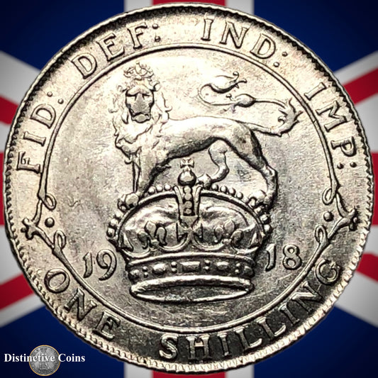 Great Britain 1918 One Shilling GB1019