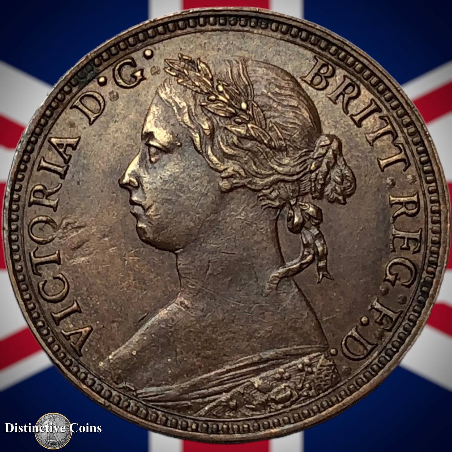 Great Britain 1878 Farthing 1/4d GB3796