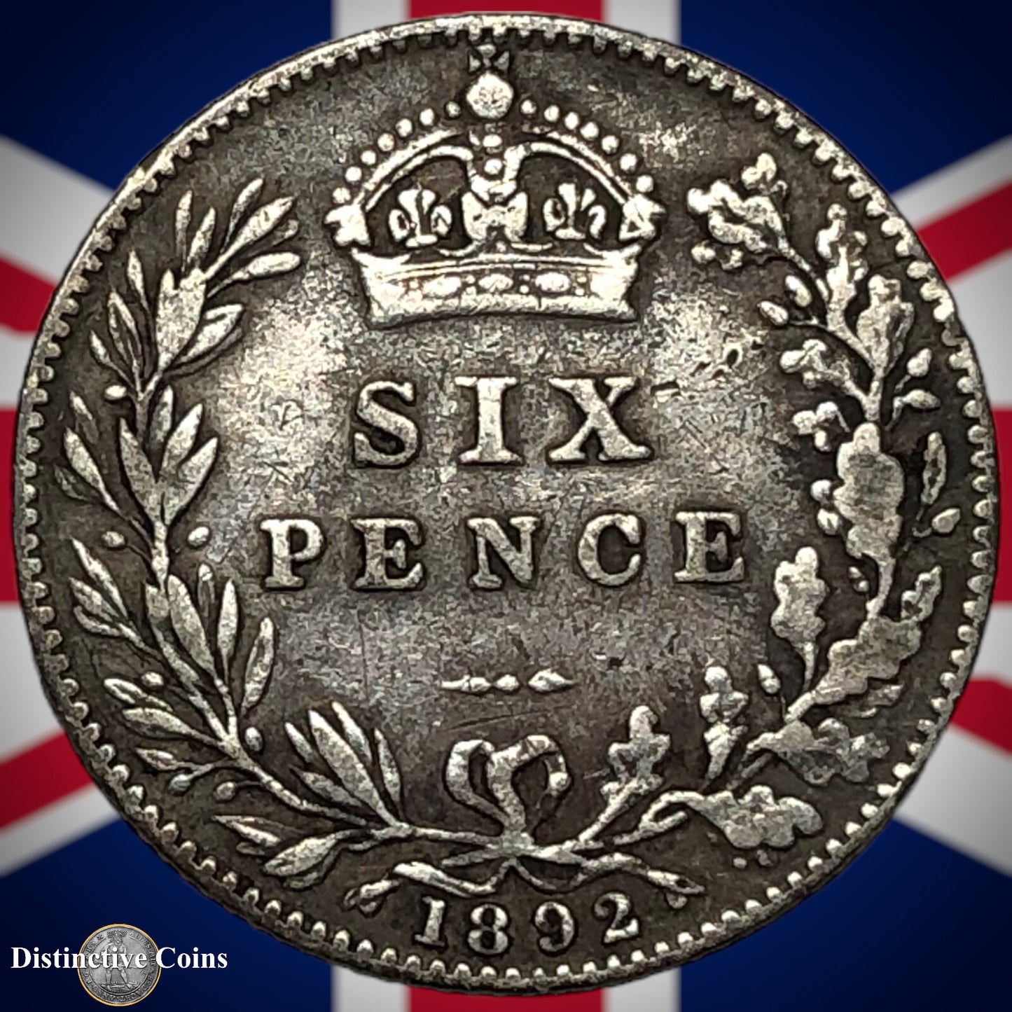 Great Britain 1892 Six Pence GB2767