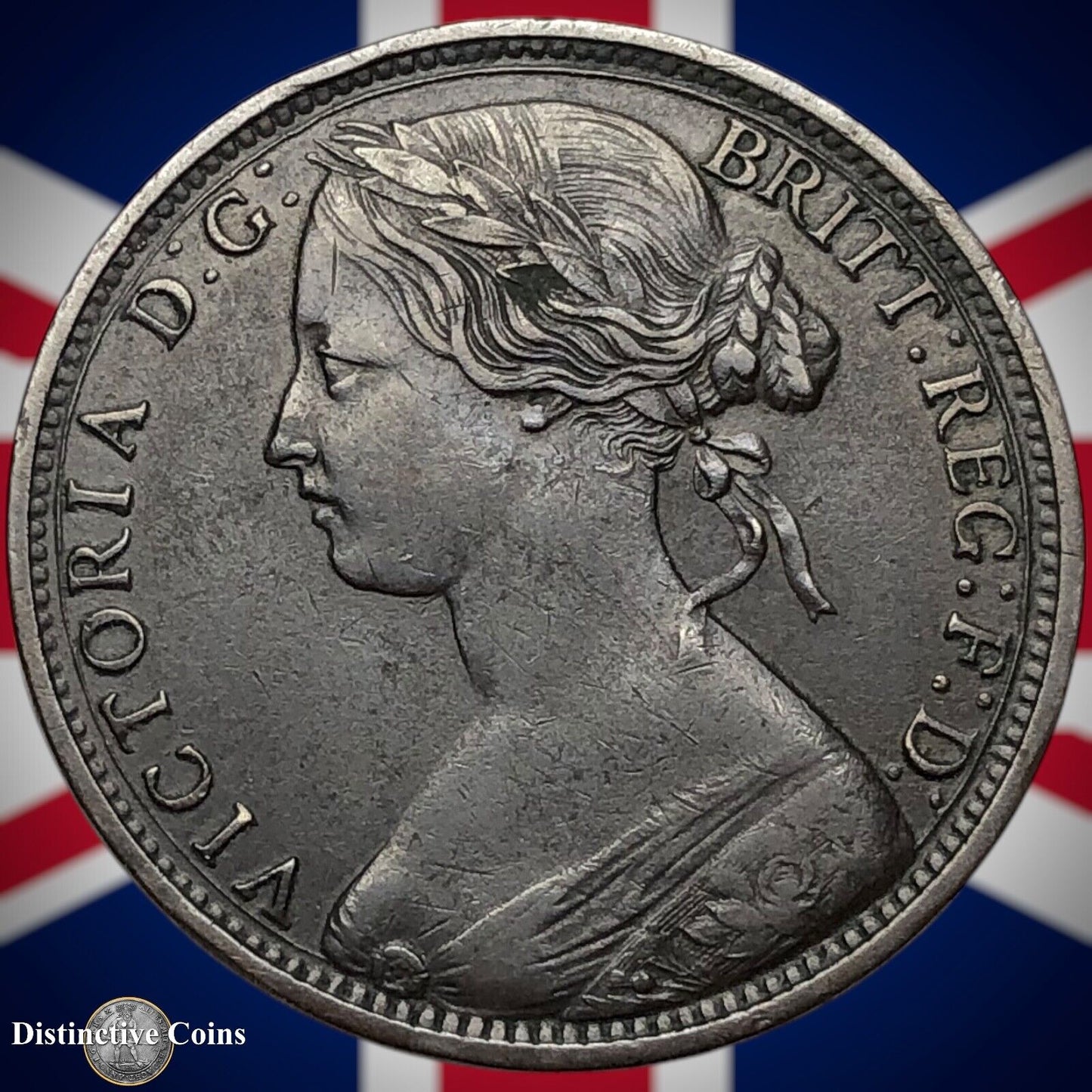 Great Britain 1862 Penny 1d GB6209