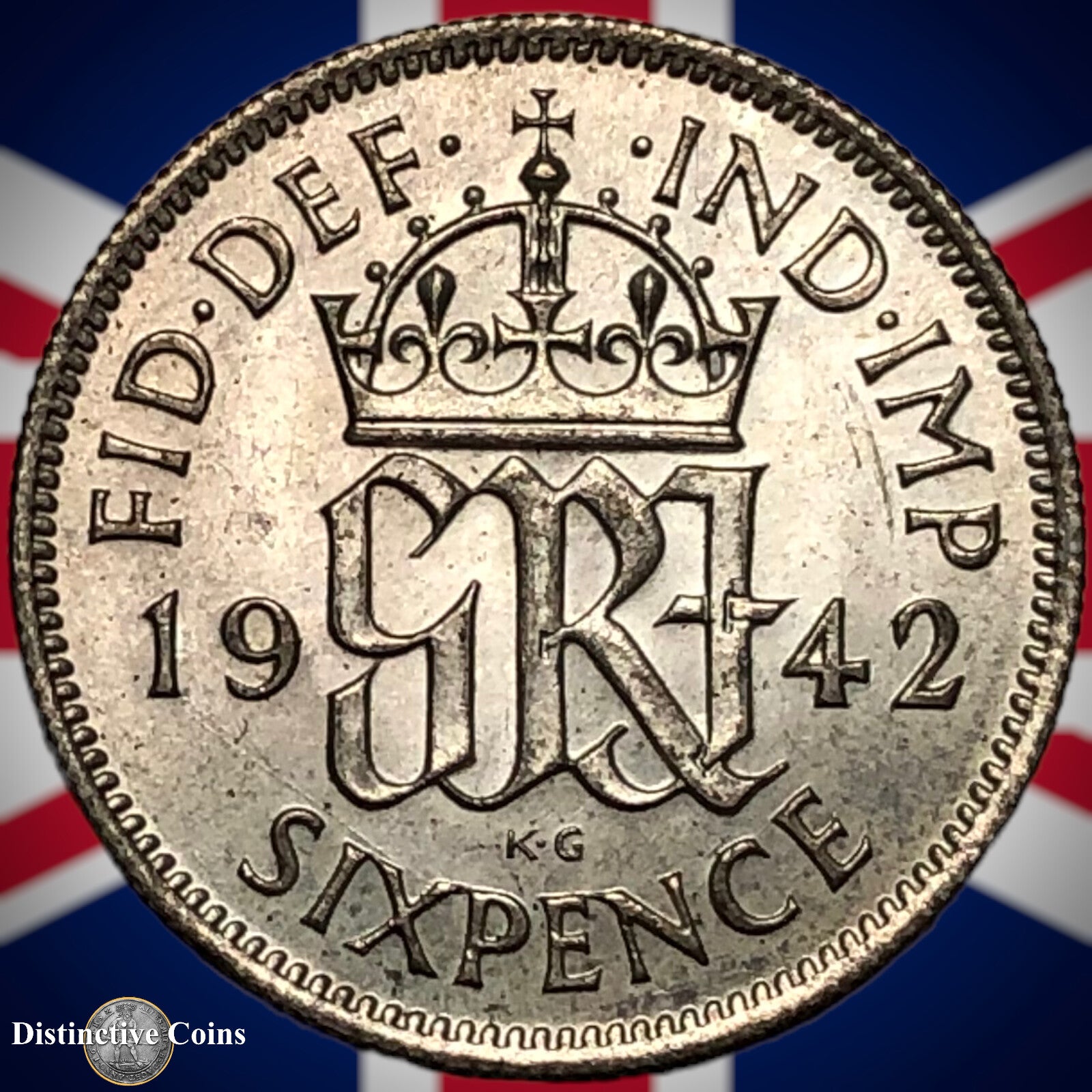 Great Britain 1942 Six Pence GB1725