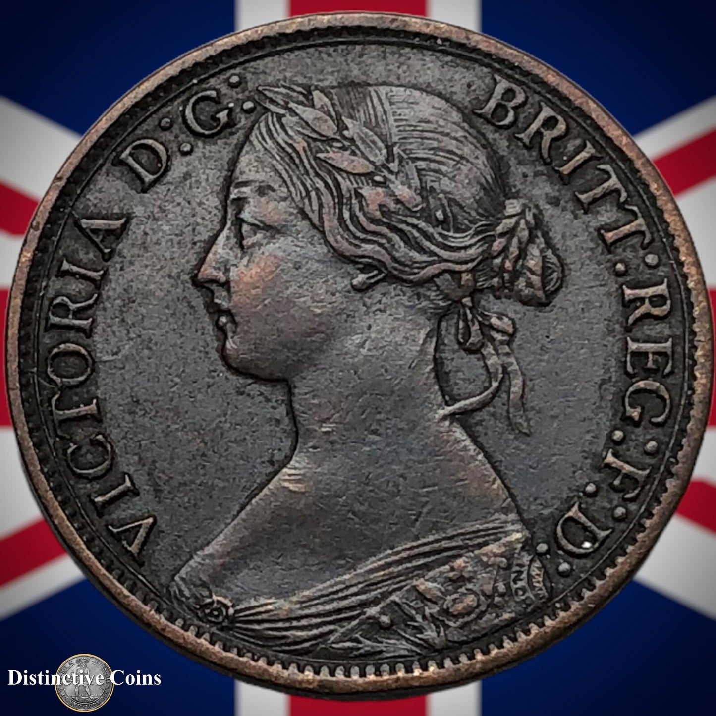 Great Britain 1866 Farthing 1/4d GB3560