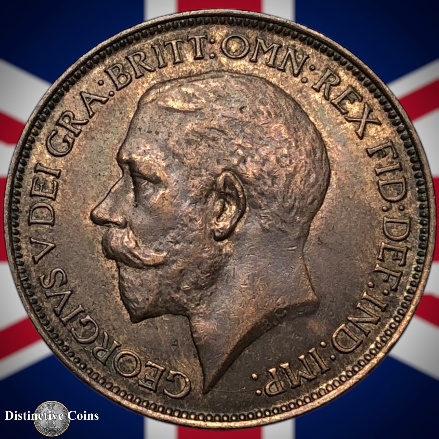Great Britain 1923 Half Penny 1/2d GB5900