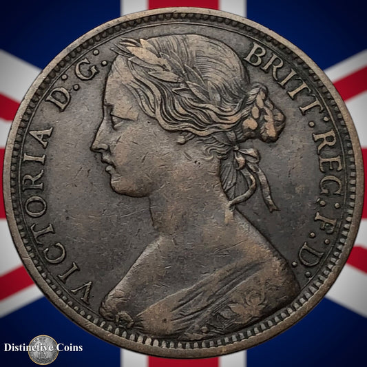 Great Britain 1865 Penny 1d GB6283