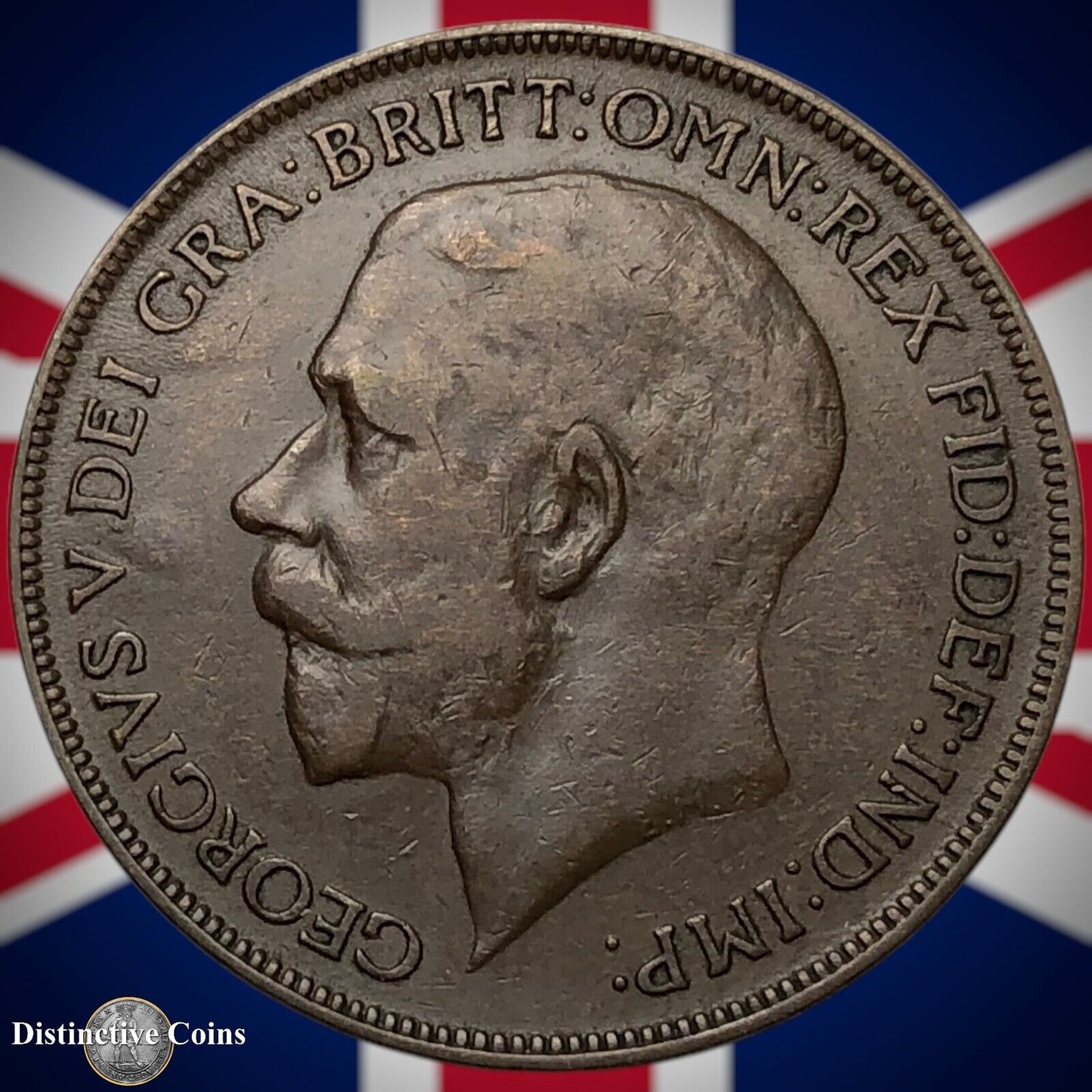 Great Britain 1922 Penny 1d GB7001