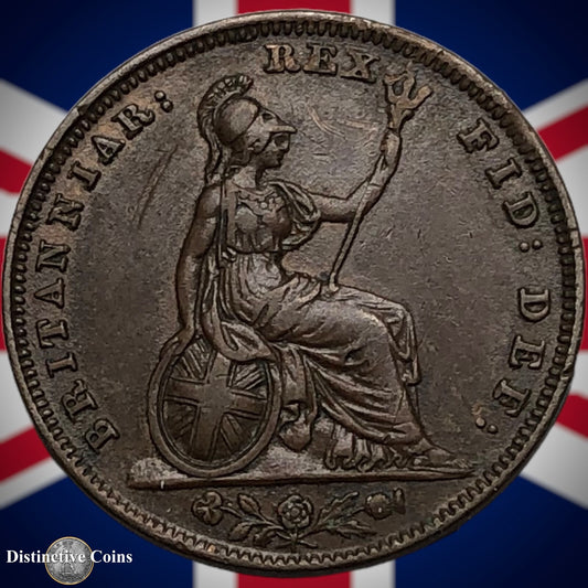 Great Britain 1831 Farthing 1/4d GB3355