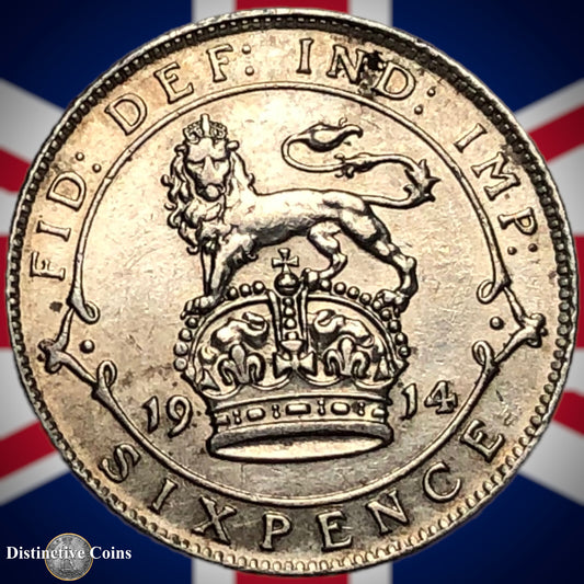 Great Britain 1914 Six Pence GB1583