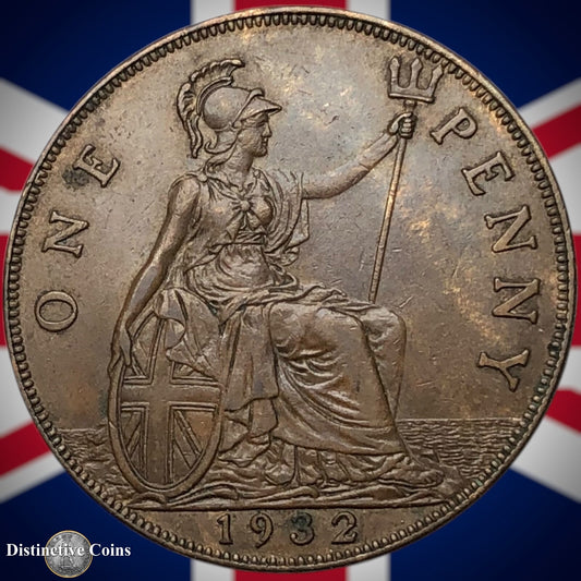 Great Britain 1932 Penny 1d GB7146