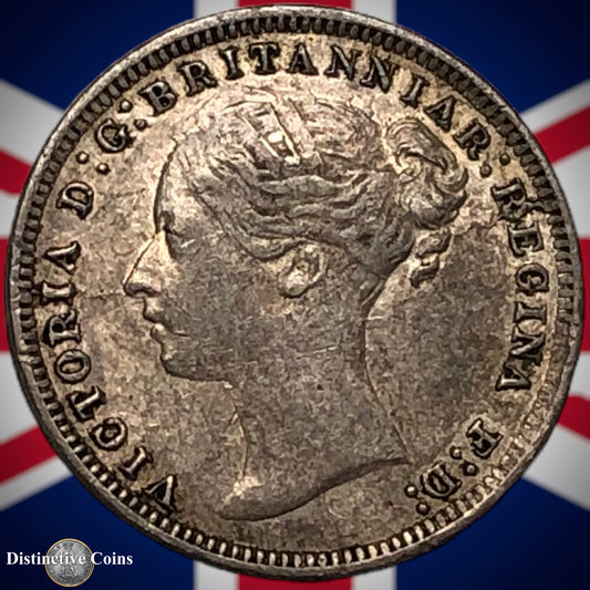 Great Britain 1877 Three Pence GB1891