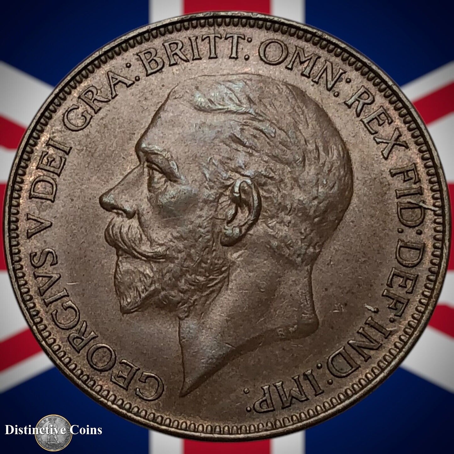 Great Britain 1927 Penny 1d GB7068