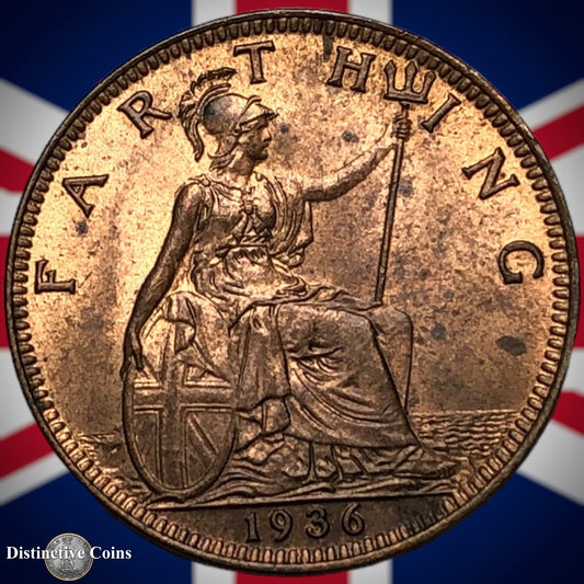 Great Britain 1936 Farthing 1/4d GB4995