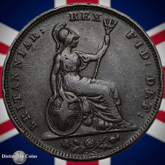 Great Britain 1828 Farthing 1/4d GB3332