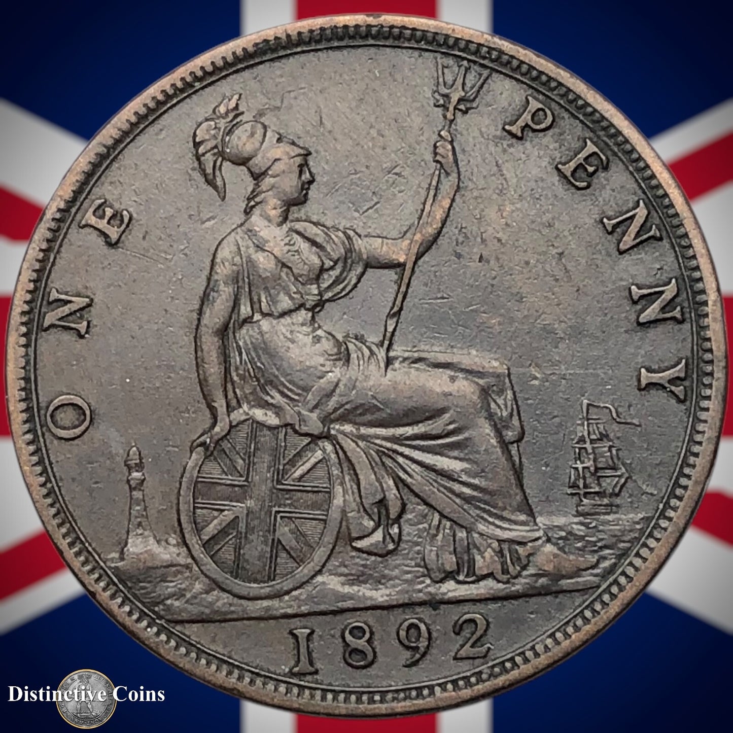 Great Britain 1892 Penny 1d GB6549