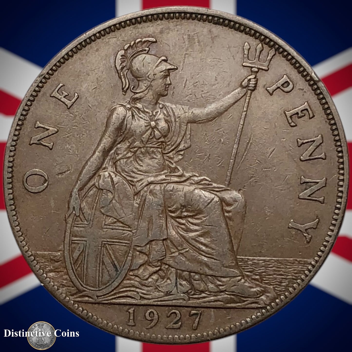 Great Britain 1927 Penny 1d GB7051