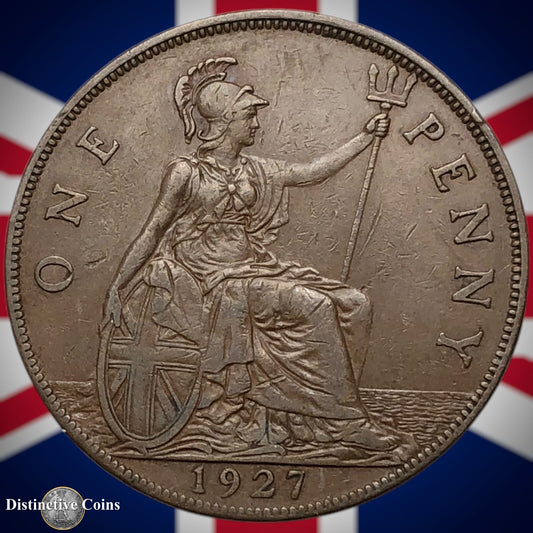 Great Britain 1927 Penny 1d GB7051