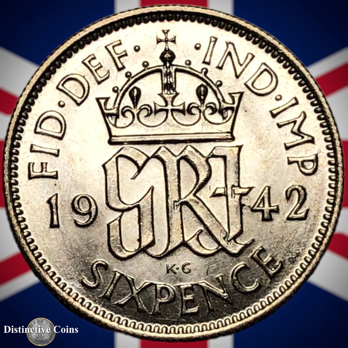 Great Britain 1942 Six Pence GB1728