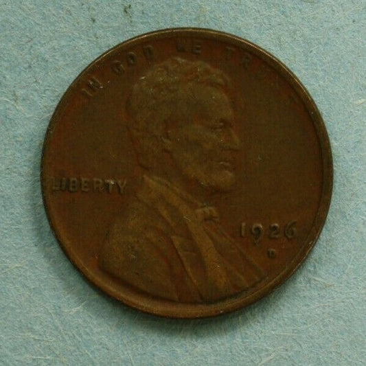 1926 D Lincoln Cent United States U071
