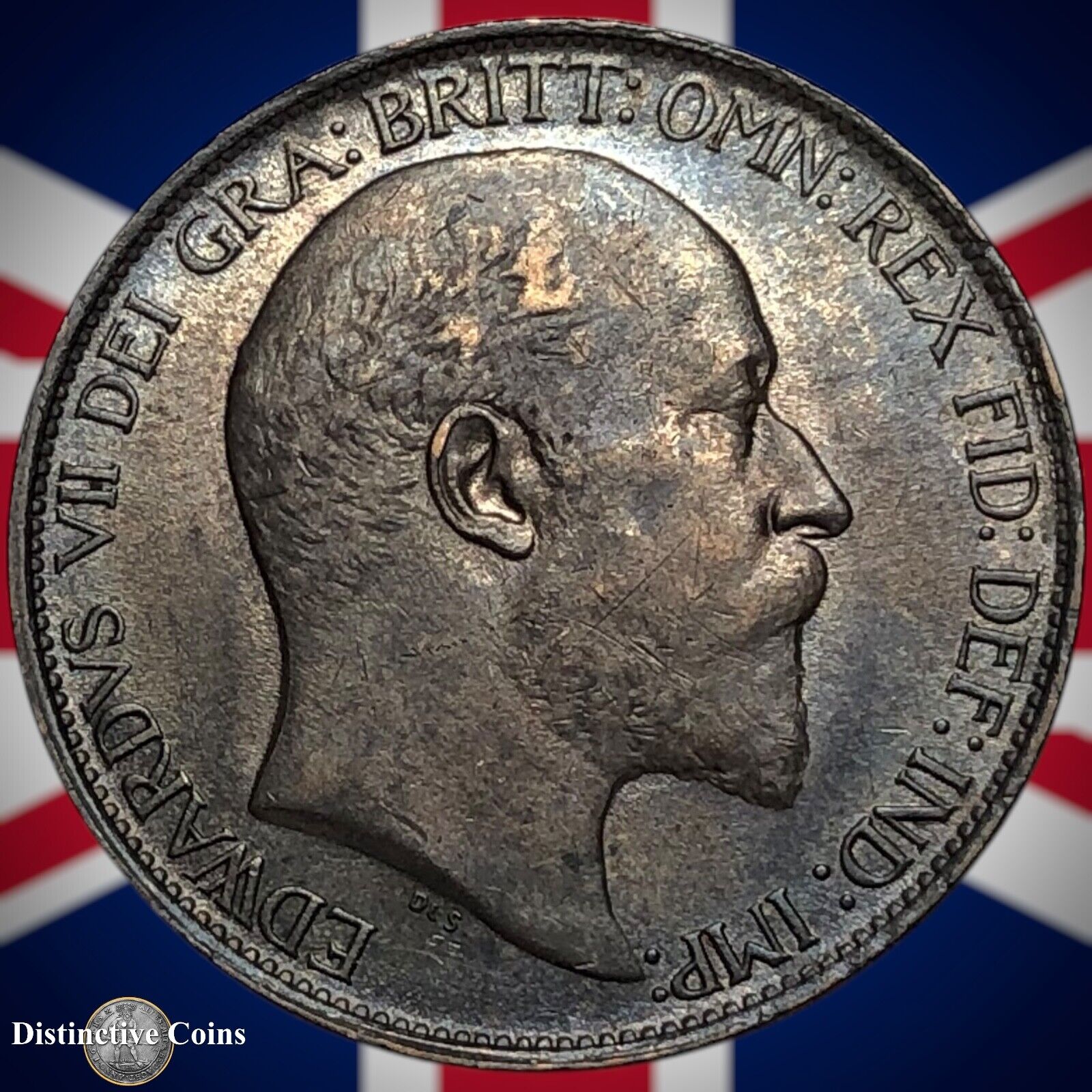 Great Britain 1907 Half Penny 1/2d GB5815