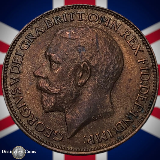 Great Britain 1924 Farthing 1/4d GB4803