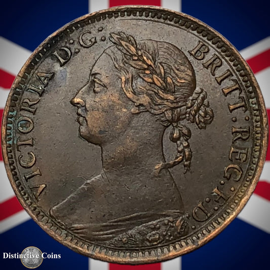 Great Britain 1891 Farthing 1/4d GB4303