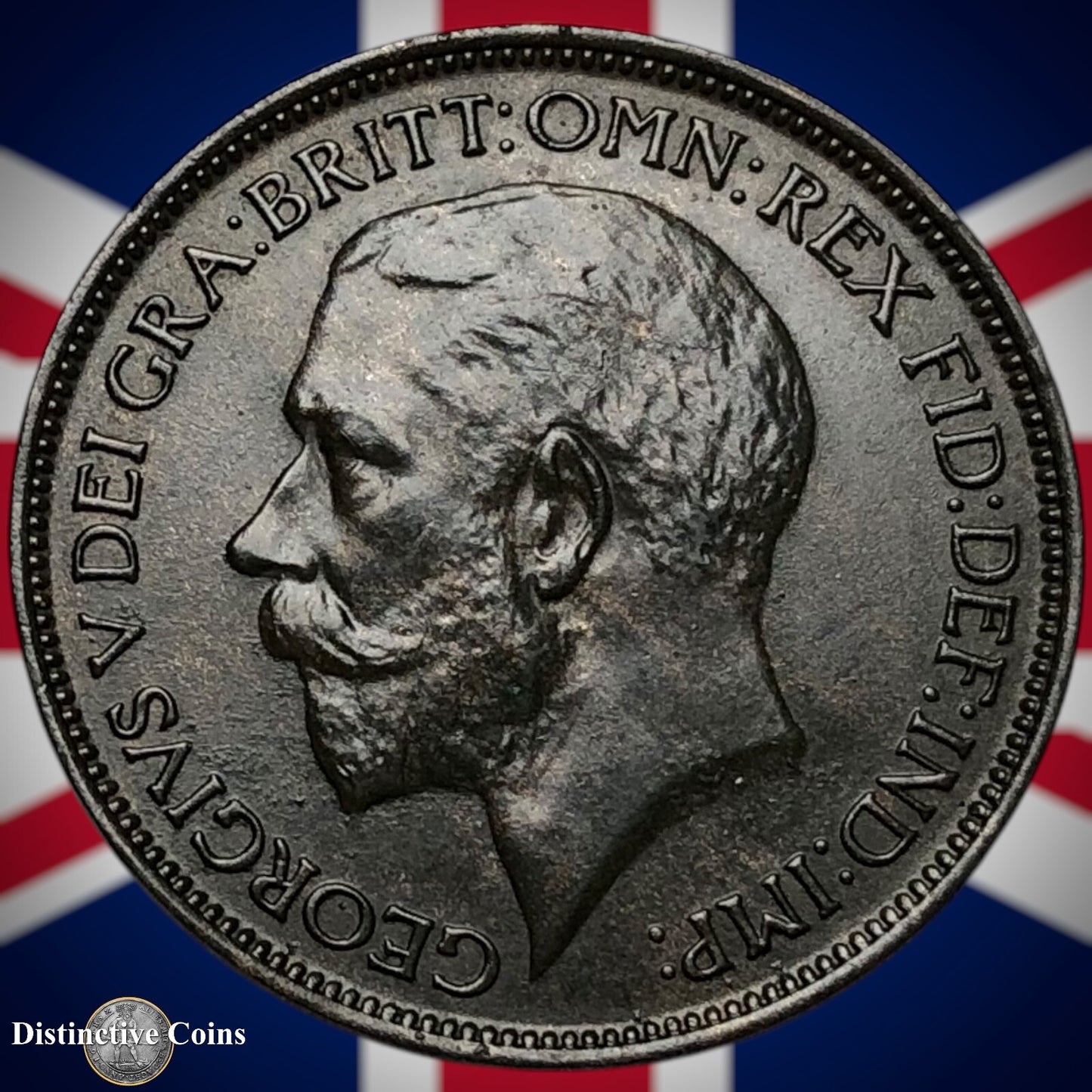 Great Britain 1924 Half Penny 1/2d GB5909