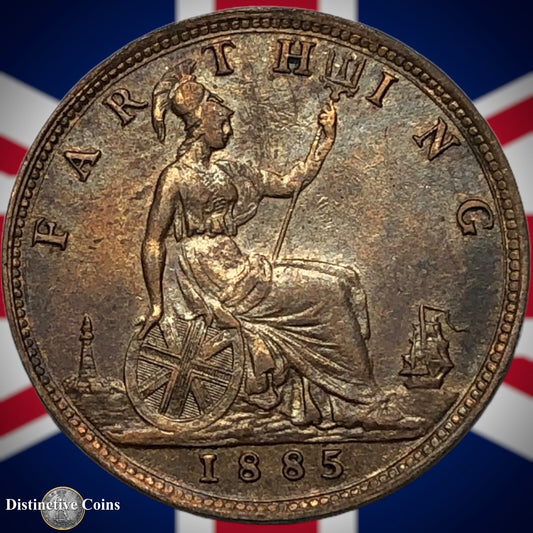 Great Britain 1885 Farthing 1/4d GB4157