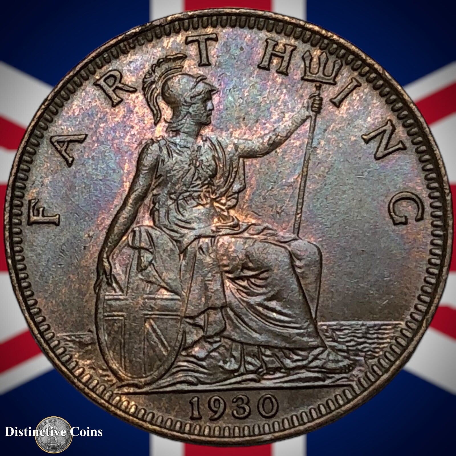 Great Britain 1930 Farthing 1/4d GB4893