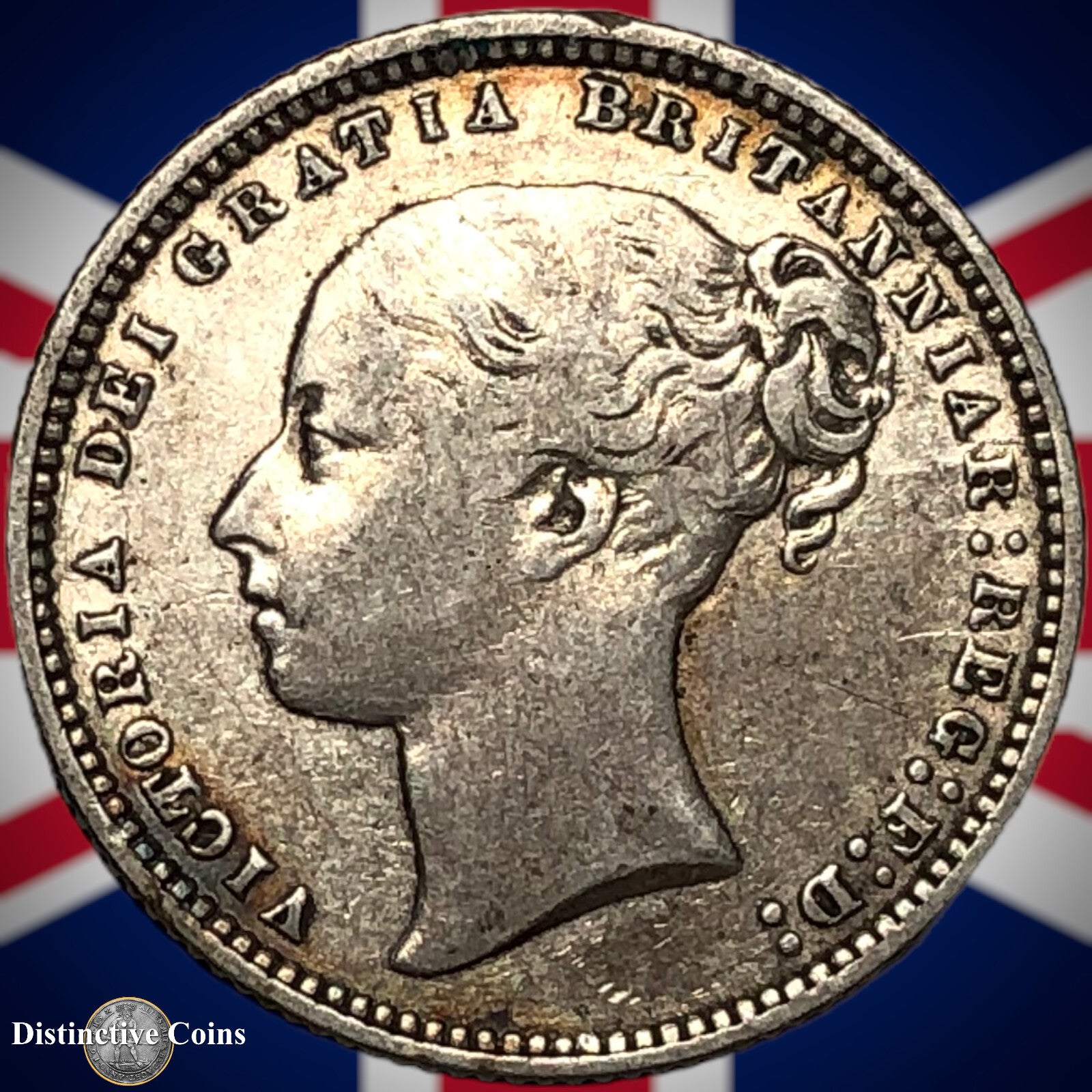 Great Britain 1871 British One Shilling GB0315