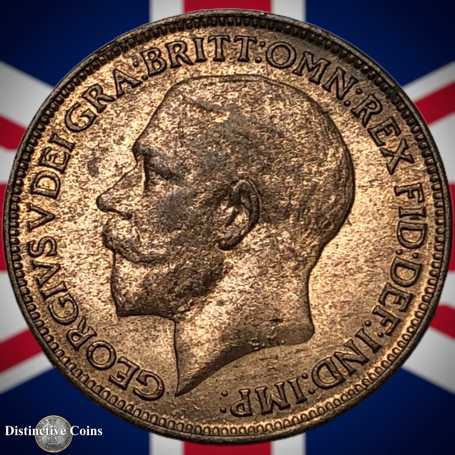 Great Britain 1922 Farthing 1/4d GB4768