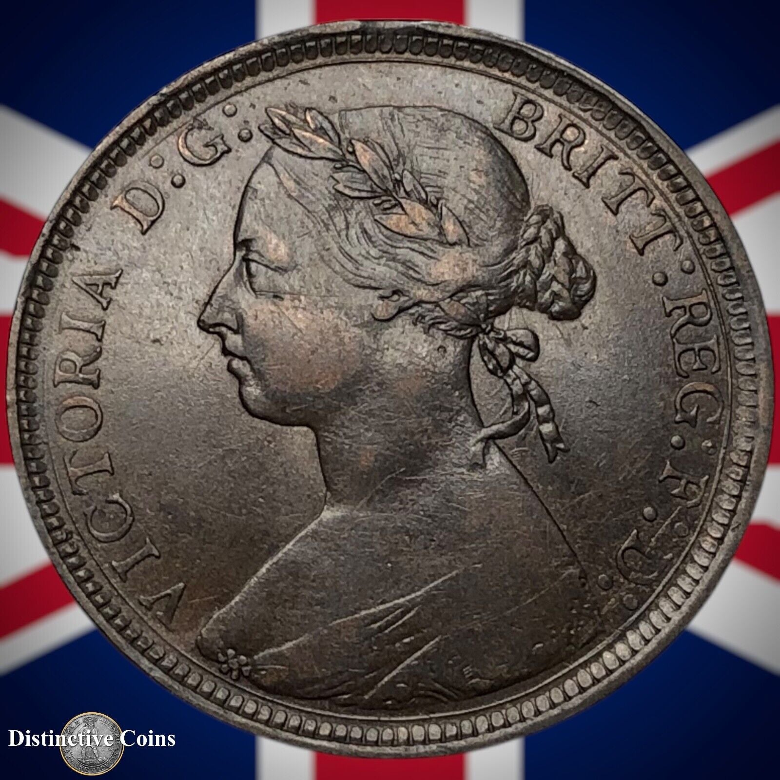 Great Britain 1893 Half Penny 1/2d GB5704