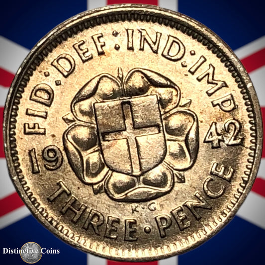 Great Britain 1942 Three Pence GB2333