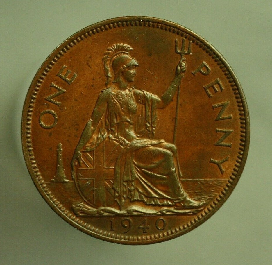 Great Britain 1940 1 Penny Unc A353