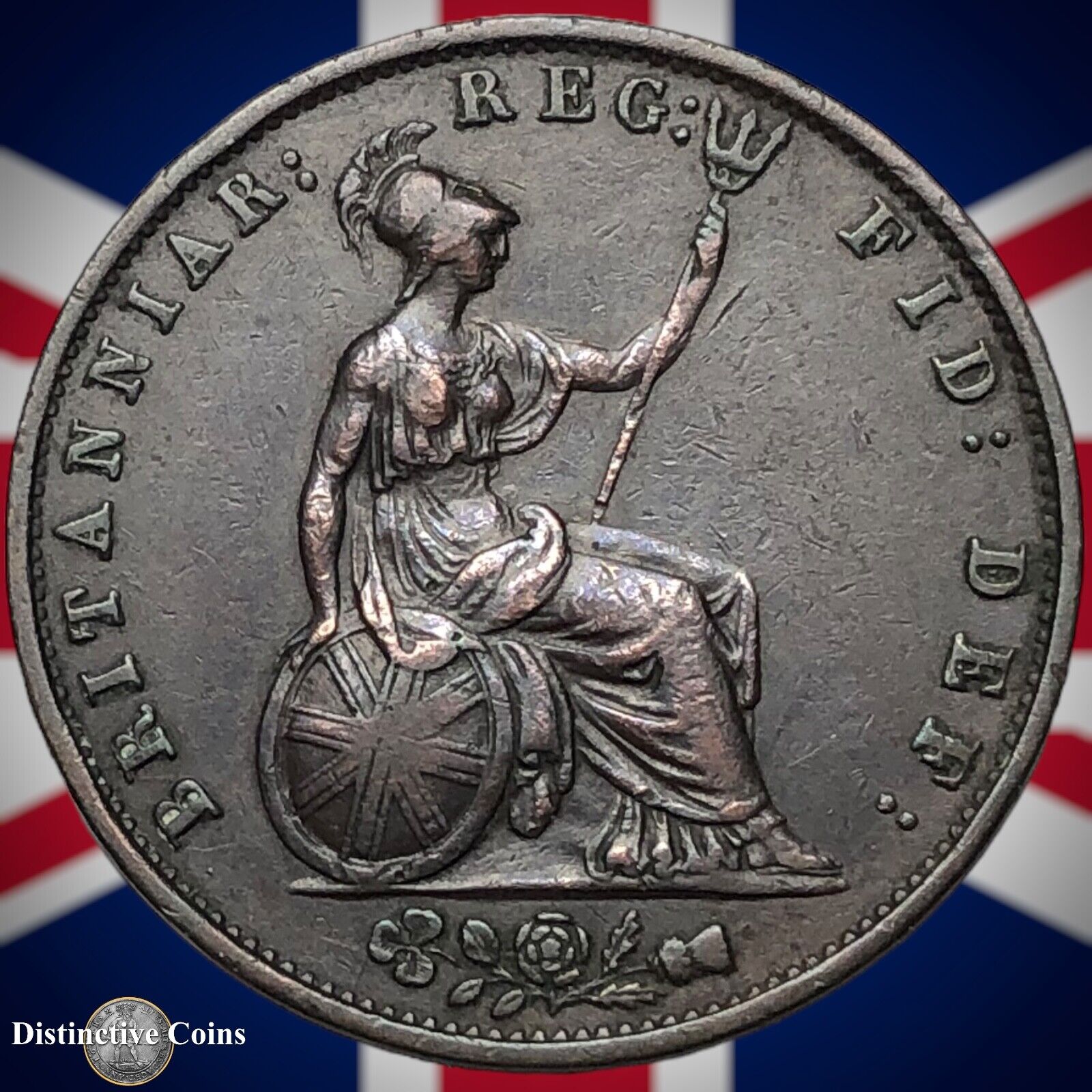 Great Britain 1854 Half Penny 1/2d GB5297