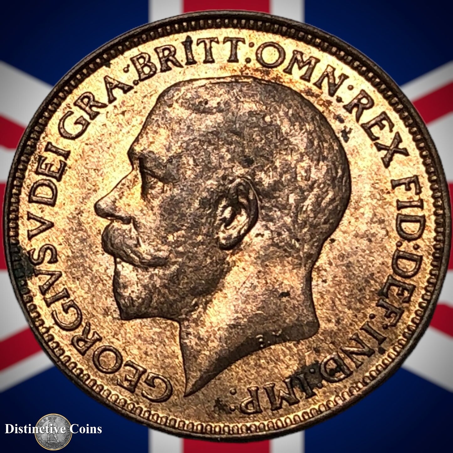 Great Britain 1924 Farthing 1/4d GB4781