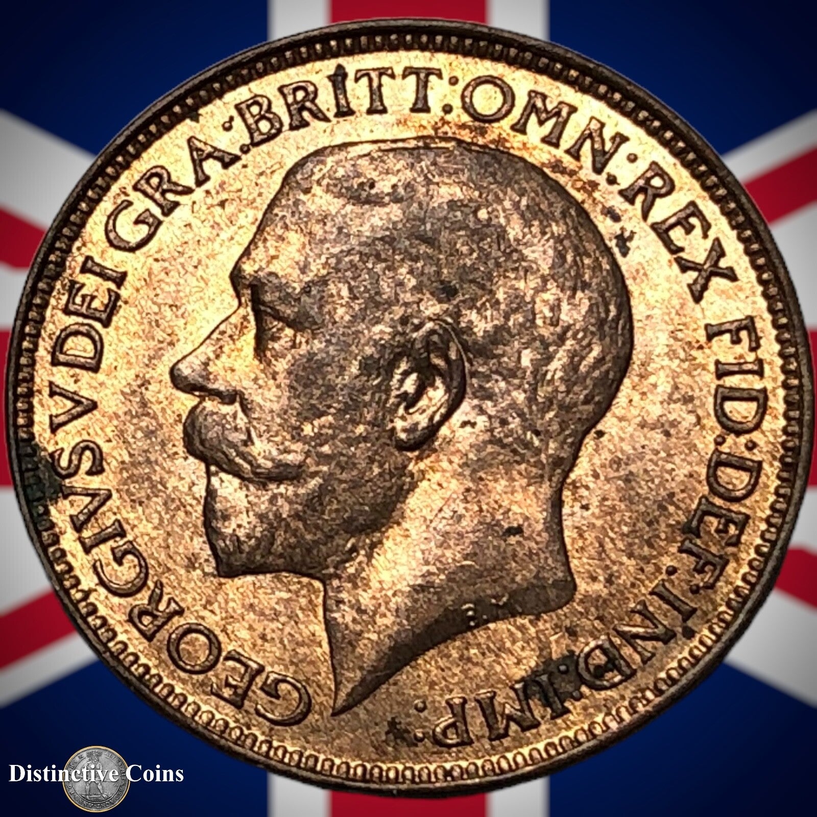 Great Britain 1924 Farthing 1/4d GB4781