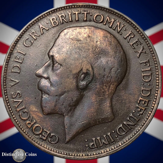 Great Britain 1915 Penny 1d GB6821