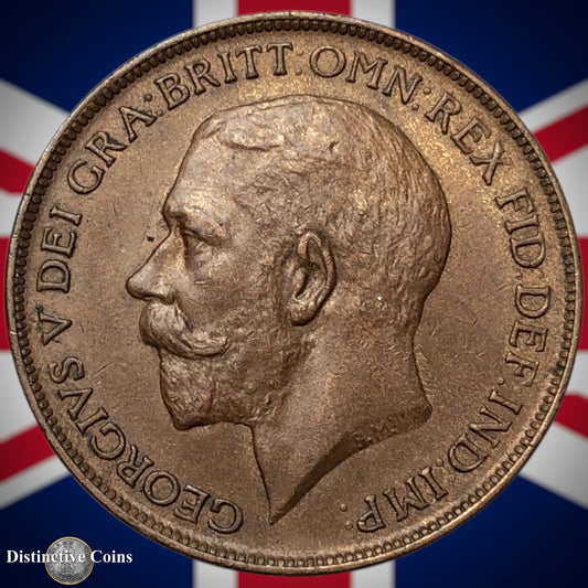 Great Britain 1911 Penny 1d GB6747