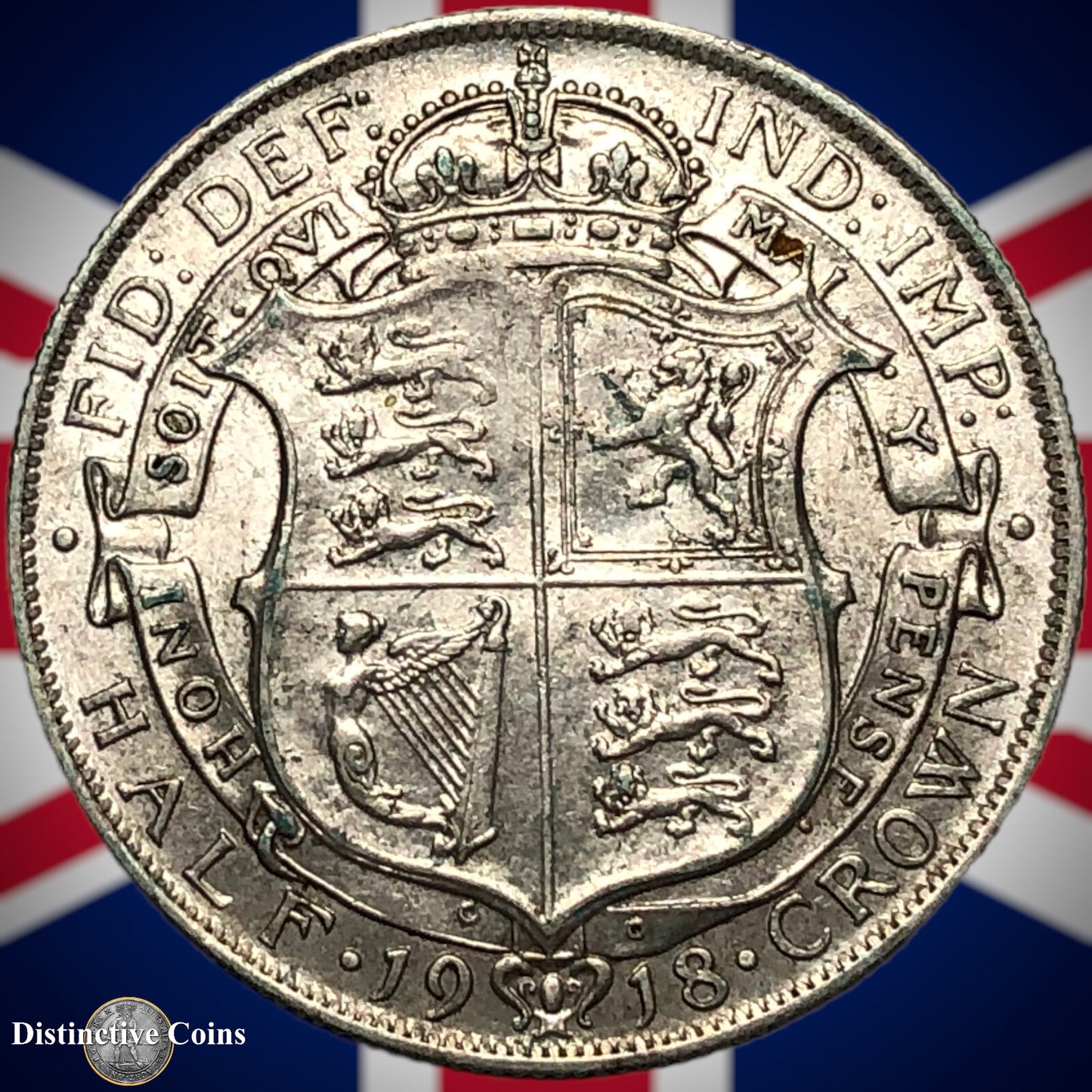 Great Britain 1918 Half Crown GB1277
