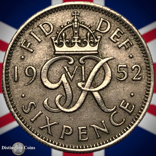 Great Britain 1952 Six Pence GB1803