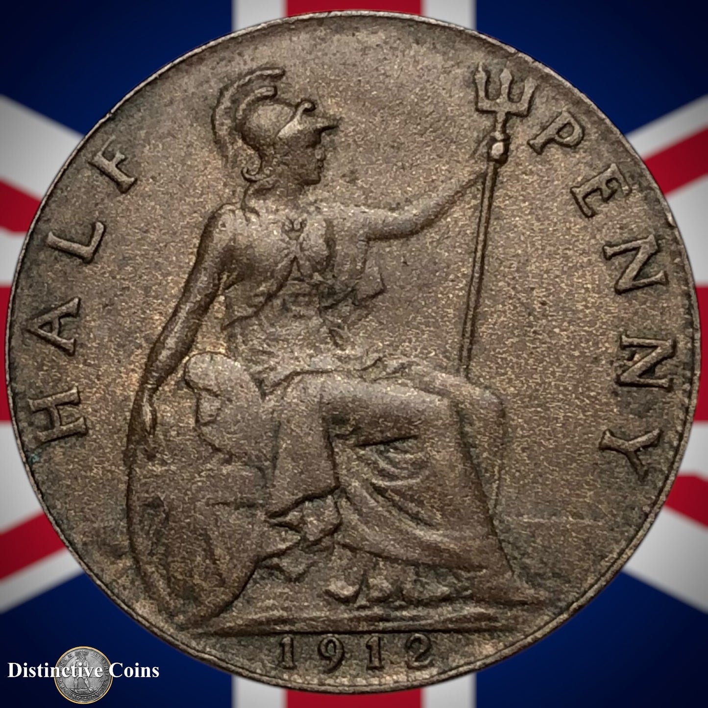 Great Britain 1912 Half Penny 1/2d GB5843