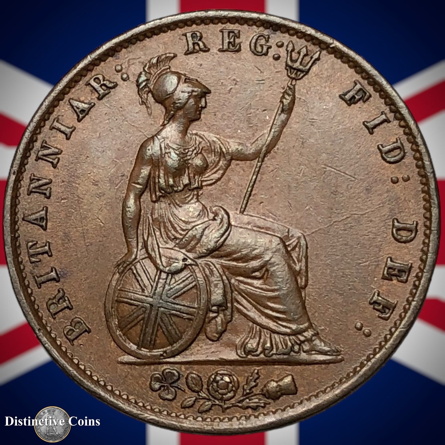Great Britain 1854 Half Penny 1/2d GB5306