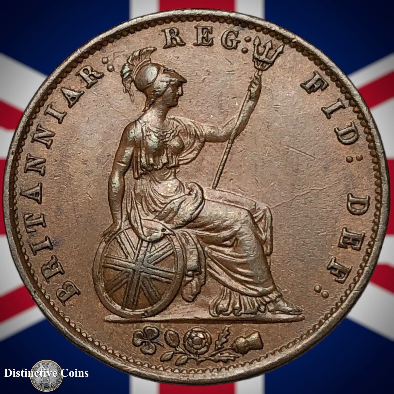 Great Britain 1854 Half Penny 1/2d GB5306