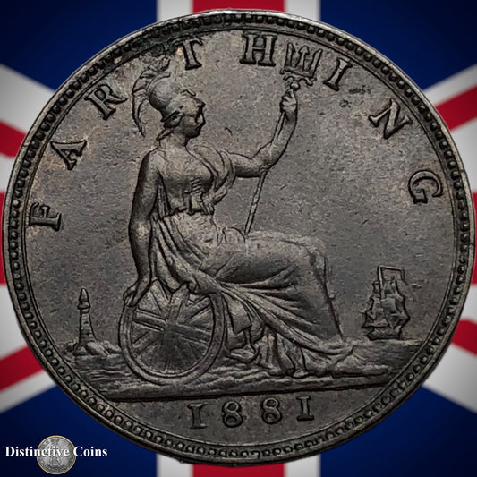 Great Britain 1881 Farthing 1/4d GB3863