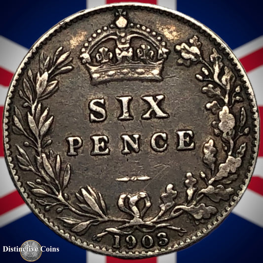 Great Britain 1903 Six Pence GB1512