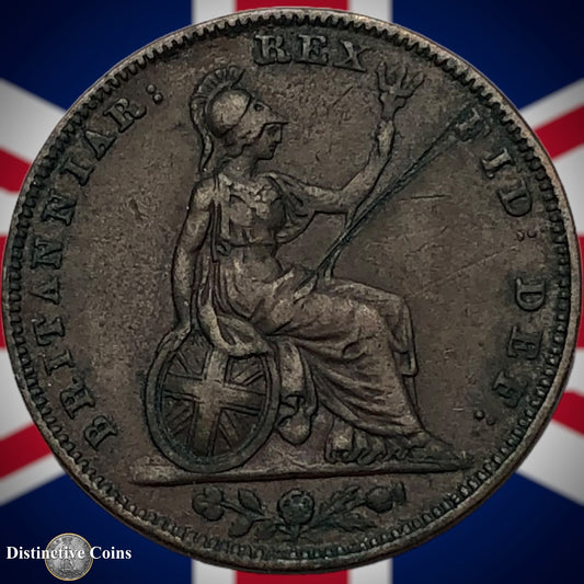 Great Britain 1831 Farthing 1/4d GB3348