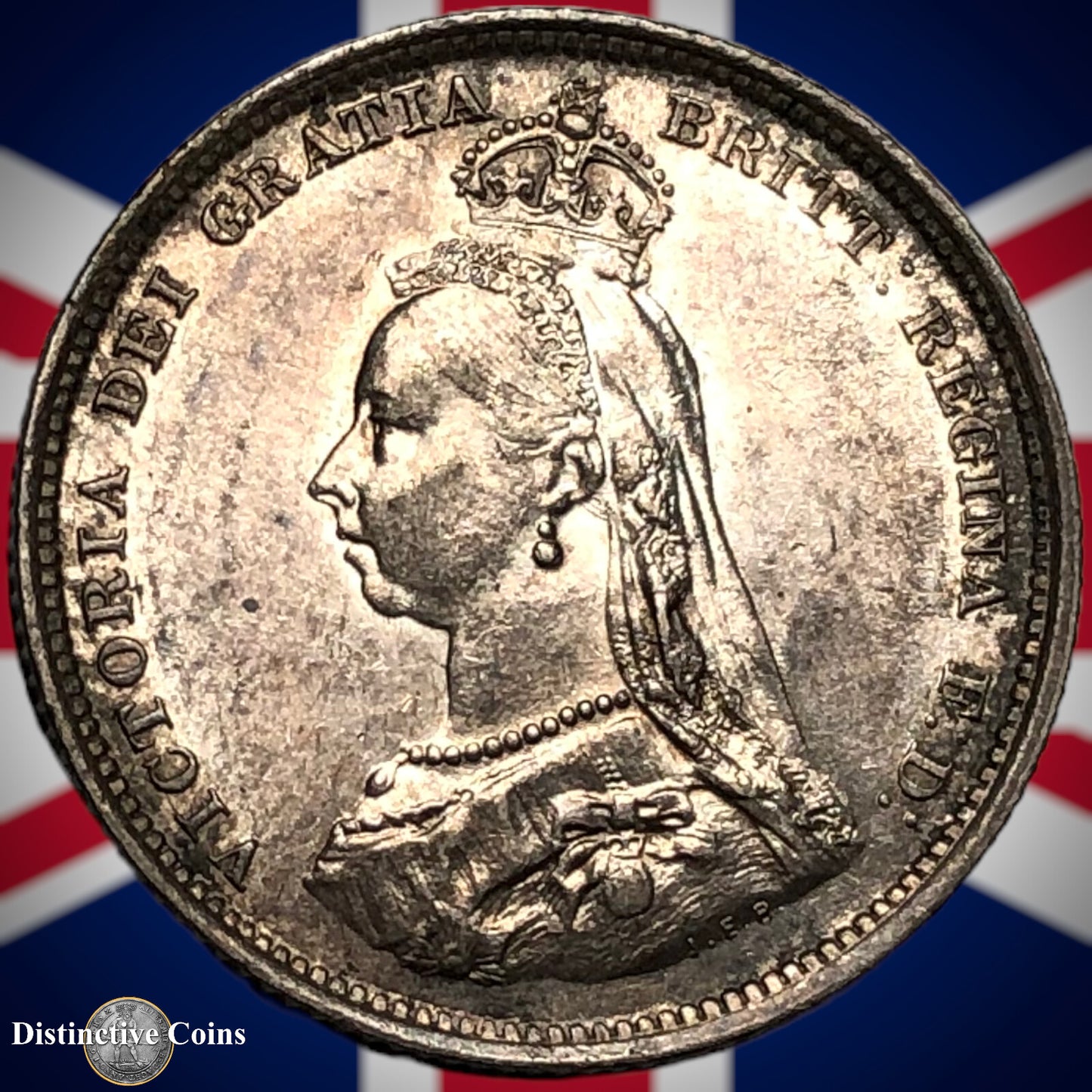 Great Britain 1887 British One Shilling GB0501