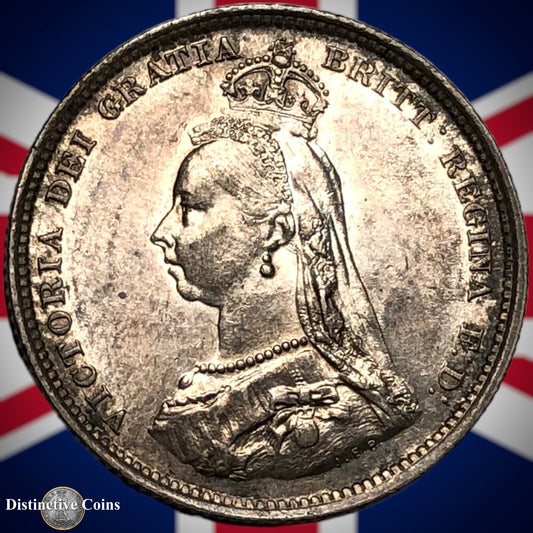 Great Britain 1887 British One Shilling GB0501