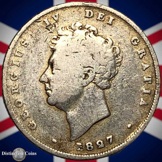 Great Britain 1827 British One Shilling GB0103